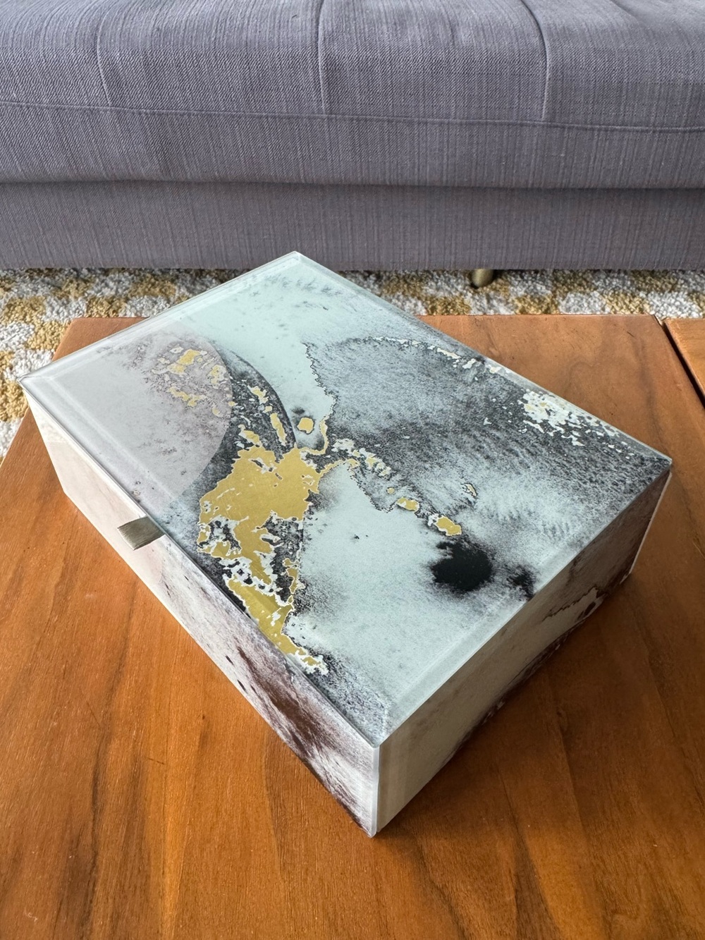 Modern Abstract Decorative Jewelry Box